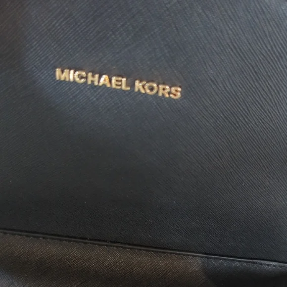 Michael Kors Black Backpack And Tablet Sleeve New